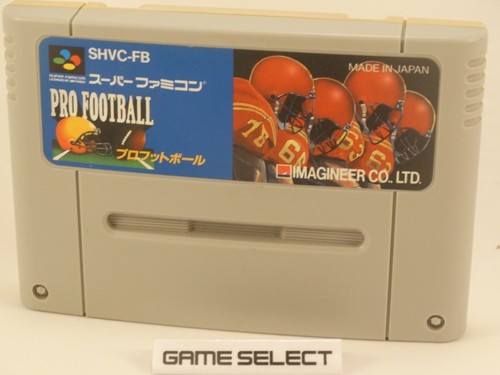 Pro football nintendo super - football,